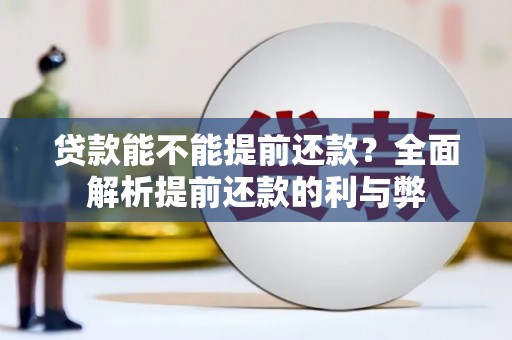 卧龙贷款能不能提前还款？全面解析提前还款的利与弊