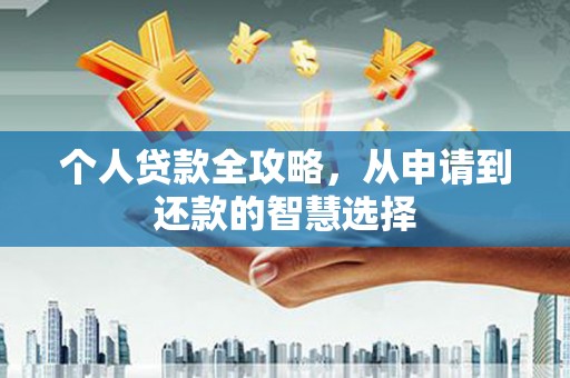 卧龙个人贷款全攻略，从申请到还款的智慧选择