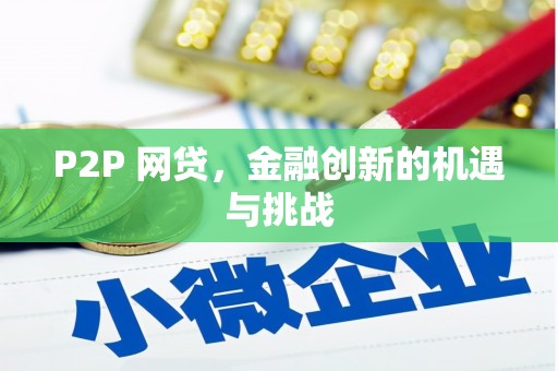 卧龙P2P 网贷，金融创新的机遇与挑战