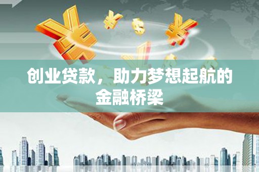 卧龙创业贷款，助力梦想起航的金融桥梁