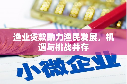 卧龙渔业贷款助力渔民发展，机遇与挑战并存