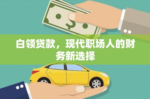 卧龙白领贷款，现代职场人的财务新选择
