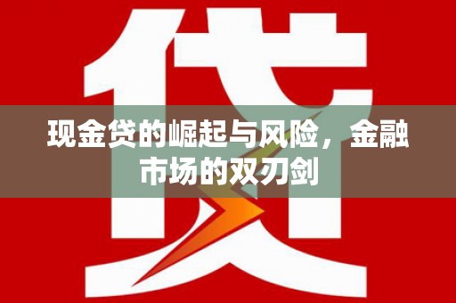 卧龙现金贷的崛起与风险，金融市场的双刃剑