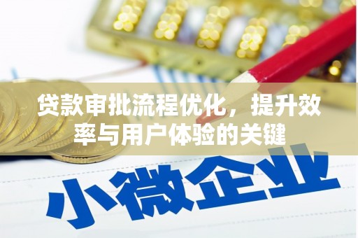 卧龙贷款审批流程优化，提升效率与用户体验的关键
