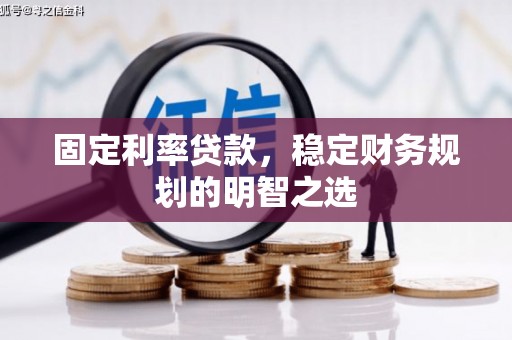卧龙固定利率贷款，稳定财务规划的明智之选