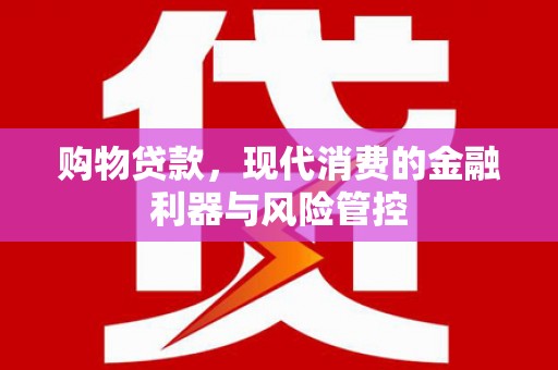 卧龙购物贷款，现代消费的金融利器与风险管控