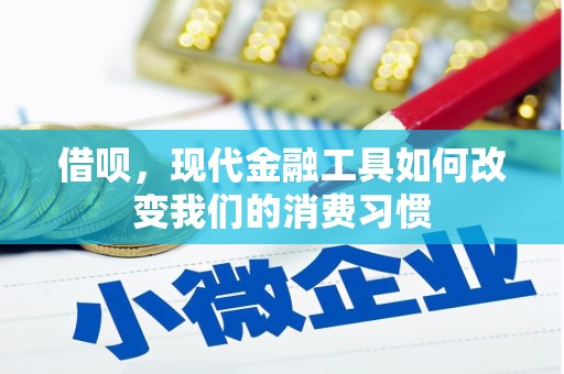 卧龙借呗，现代金融工具如何改变我们的消费习惯