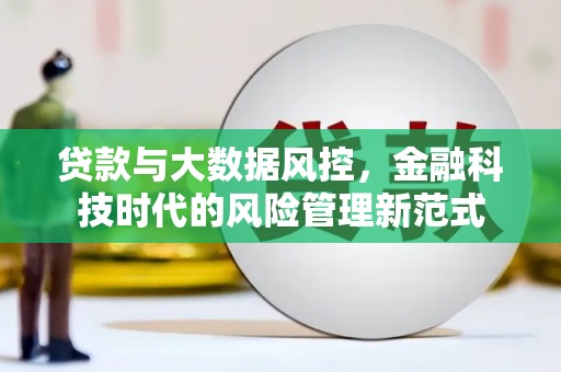 卧龙贷款与大数据风控，金融科技时代的风险管理新范式