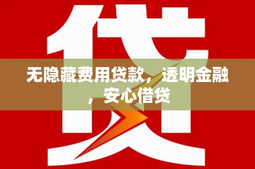 卧龙无隐藏费用贷款，透明金融，安心借贷