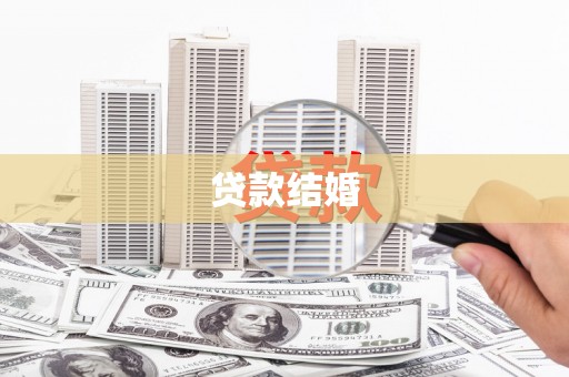 卧龙贷款结婚