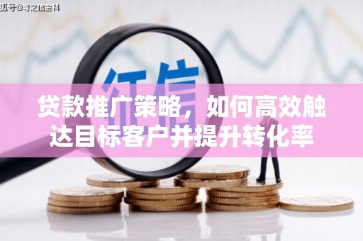 卧龙贷款推广策略，如何高效触达目标客户并提升转化率