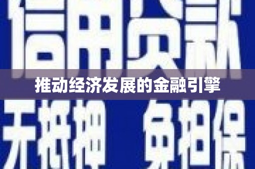 卧龙推动经济发展的金融引擎
