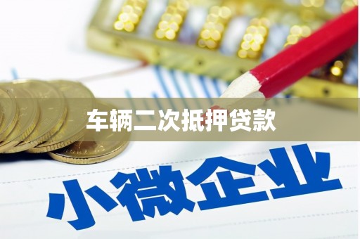 卧龙车辆二次抵押贷款