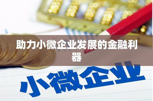 卧龙助力小微企业发展的金融利器