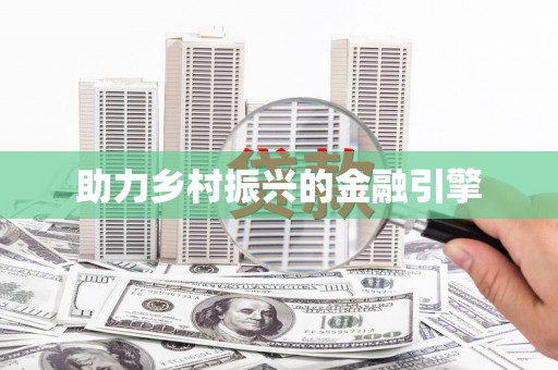 卧龙助力乡村振兴的金融引擎