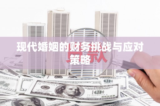 卧龙现代婚姻的财务挑战与应对策略