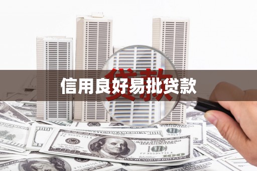 卧龙信用良好易批贷款