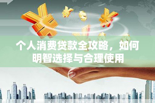 卧龙个人消费贷款全攻略，如何明智选择与合理使用