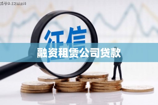卧龙融资租赁公司贷款