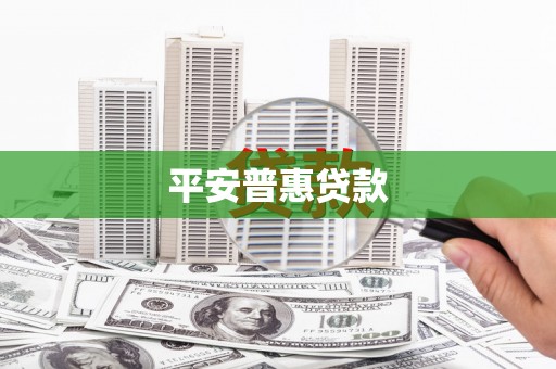 卧龙平安普惠贷款