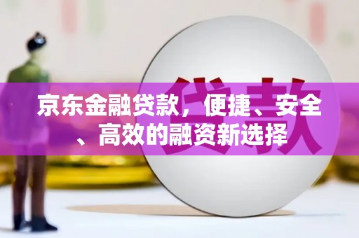 卧龙京东金融贷款，便捷、安全、高效的融资新选择